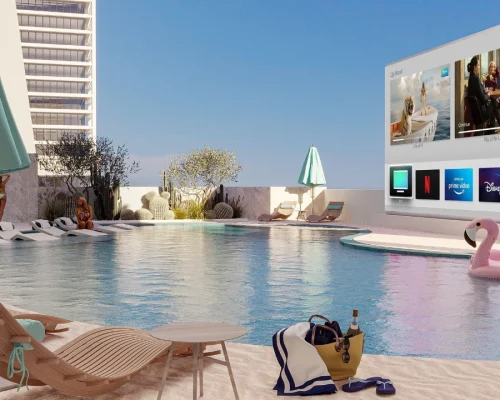 Lucky Oasis Residence by Lucky Aeon Development at Majan Dubailand